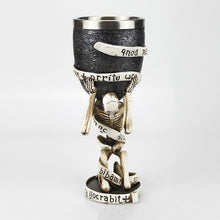 Load image into Gallery viewer, Gothic Wine Goblet Contain Dragon Claw Viking Skeleton Retro Stainless Steel&Resin Wine Glass BEST Halloween Gifts Bar Drinkware